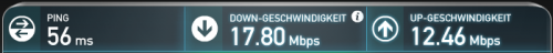 Avast Secureline Speed, um ca. 21:00, Server Amsterdam