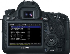 Canon EOS 6D mit Magiclantern Menü