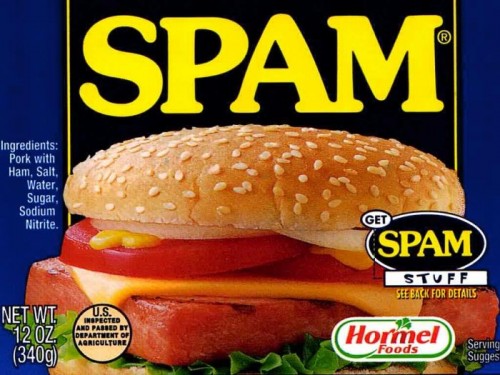 Spam, Spam, Spam, lovely Spam