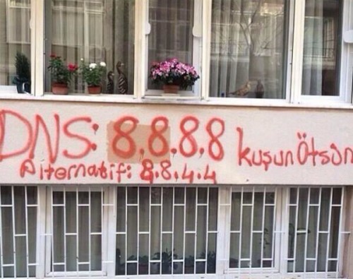 Googles DNS Server als Gegenmaßnahme zur Twitter-Zensierung in der Türkei