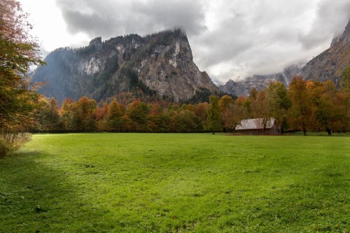 Berchtesgaden 2015-10 - Almwiese bei St. Bartholomä