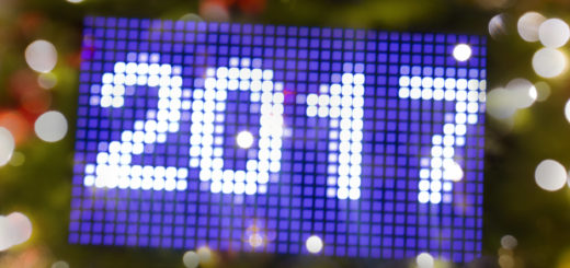 Lightpainting 2017 vor Weihnachtsbaum